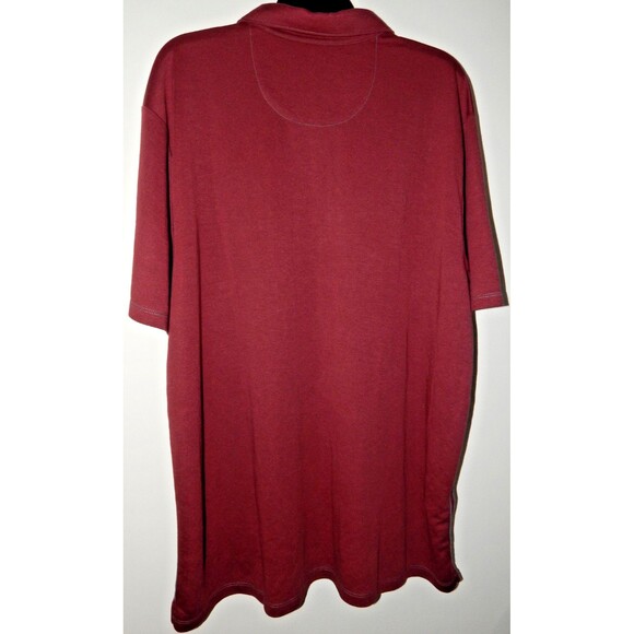 Tommy Bahama Men's Maroon Short Sleeve Button Up Casual Shirt XXL NWT - Picture 2 of 15